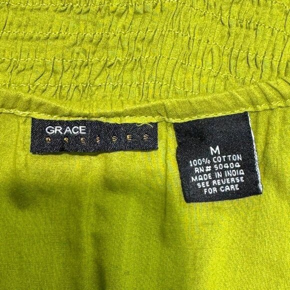 Elegant Green Women's Dress - Picture 5 of 14